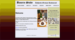 Desktop Screenshot of bauern-stube.com